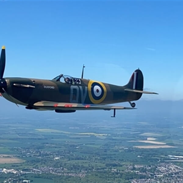 Customer Photo of Wing to Wing with a Spitfire (Squadron Leader)
